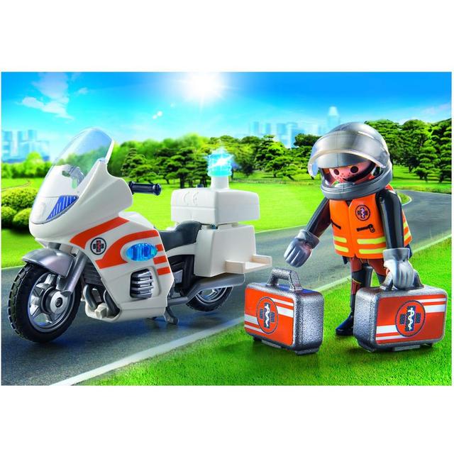 4008789700513 - PLAYMOBIL® City Life - Urgentiste et moto