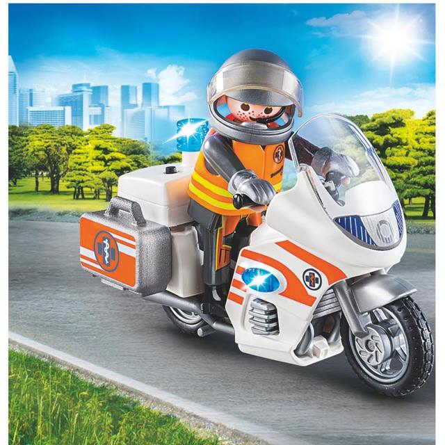 4008789700513 - PLAYMOBIL® City Life - Urgentiste et moto