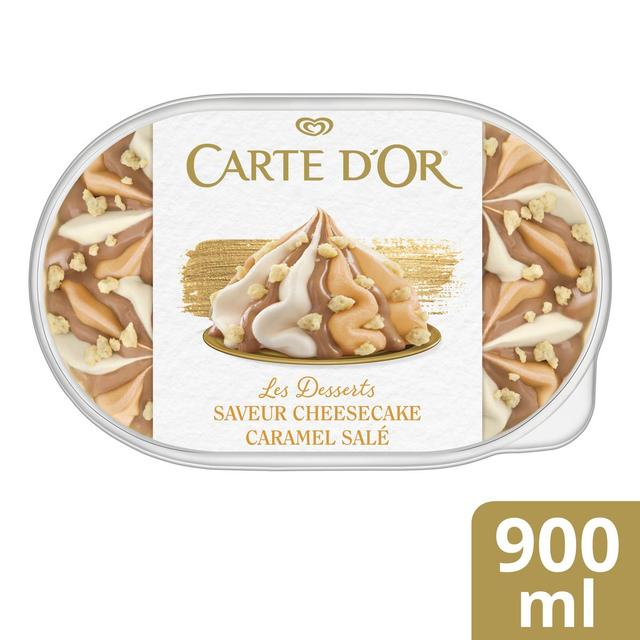 8711327332713 - Carte d'Or - Crème glacée Cheesecake Caramel salé façon glacier 900ml
