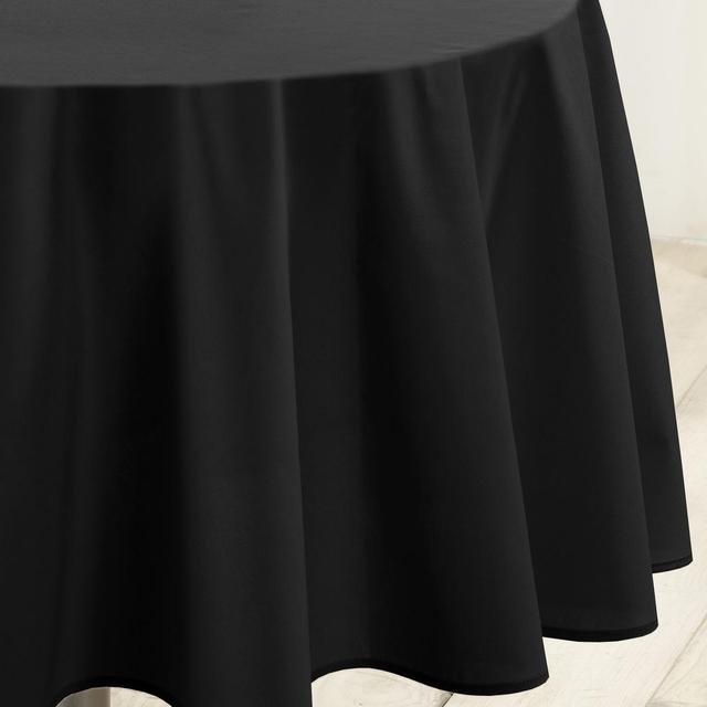 3574387203813 - Douceur D Interieur - Nappe ronde NOIR