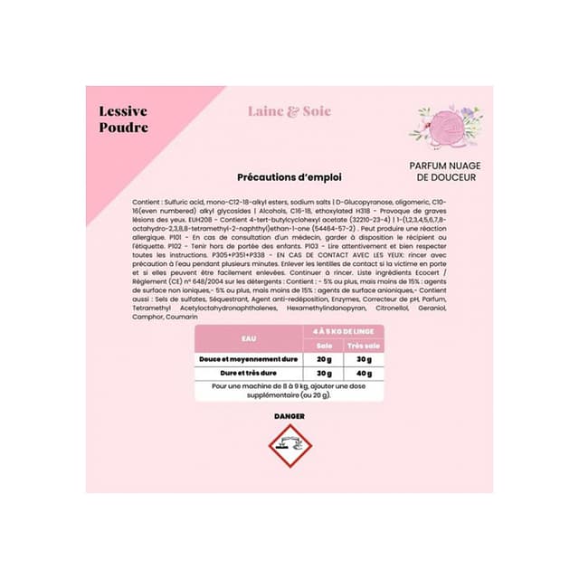 3760349454113 - Pimpant - Lessive Laine & Soie en poudre 