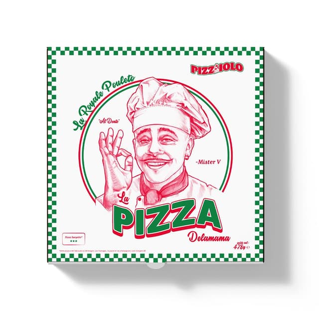 4002084344113 - PIZZAIOLO - Pizza Delamama Royale Pouleto