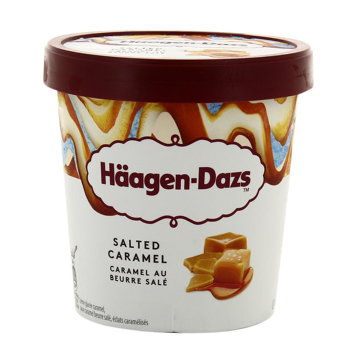 3415581114713 - Häagen-Dazs - Crème glacée Salted Caramel- Caramel au beurre salé