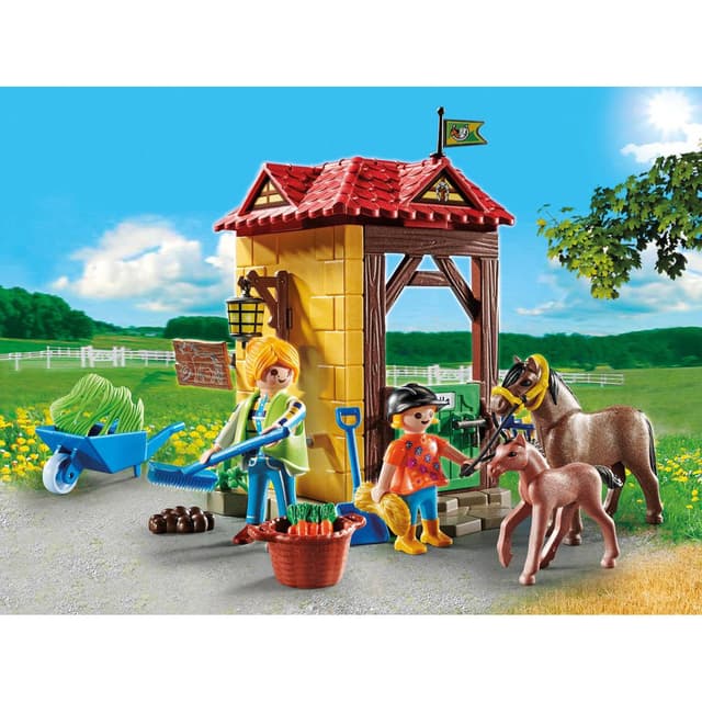 4008789705013 - PLAYMOBIL® Country - Starter pack Box et poneys