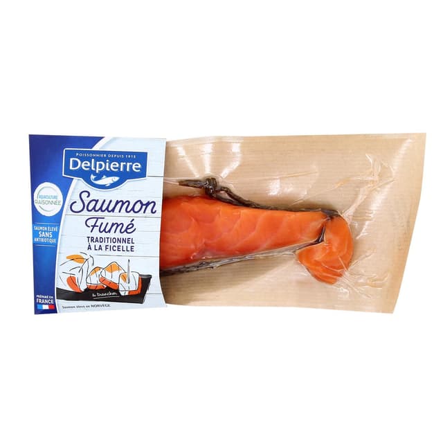 3038680705813 - Delpierre - Saumon Fumé Traditionnel à la Ficelle
