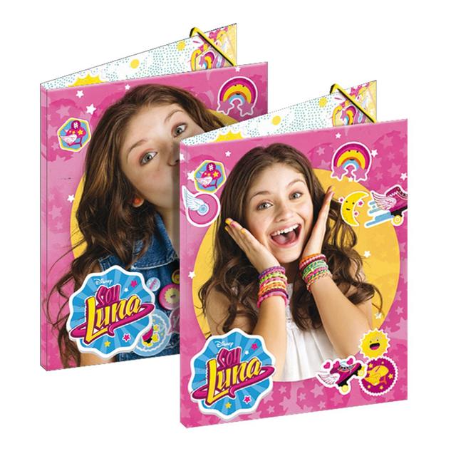 3281640405913 - Soy Luna - Chemise plate à élastique 24 x 32 cm