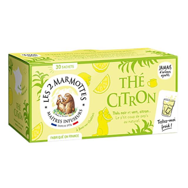 3422150006713 - Les 2 Marmottes - Thé Citron