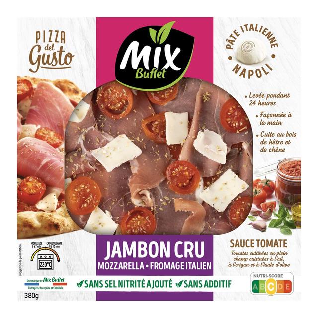 3700009267813 - Mix Buffet - Pizza Jambon Cru Mozzarella et Fromage Italien