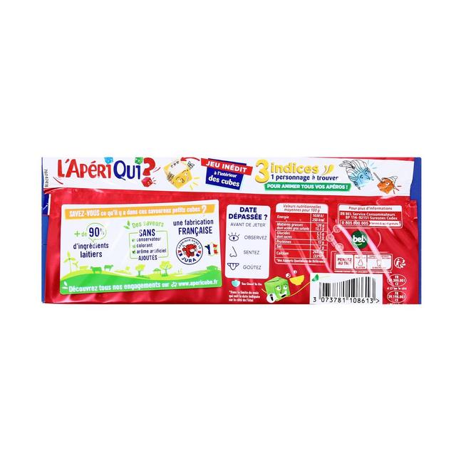 3073781108613 - Apéricube - Minis Fromages 4 saveurs