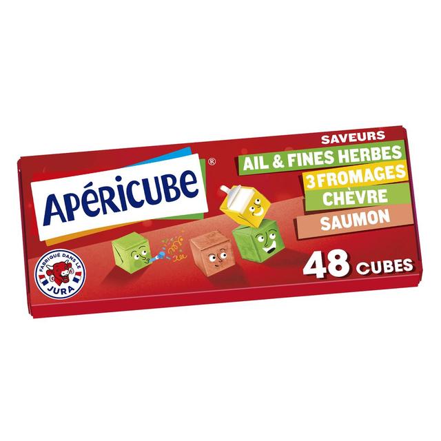 3073781108613 - Apéricube - Minis Fromages 4 saveurs