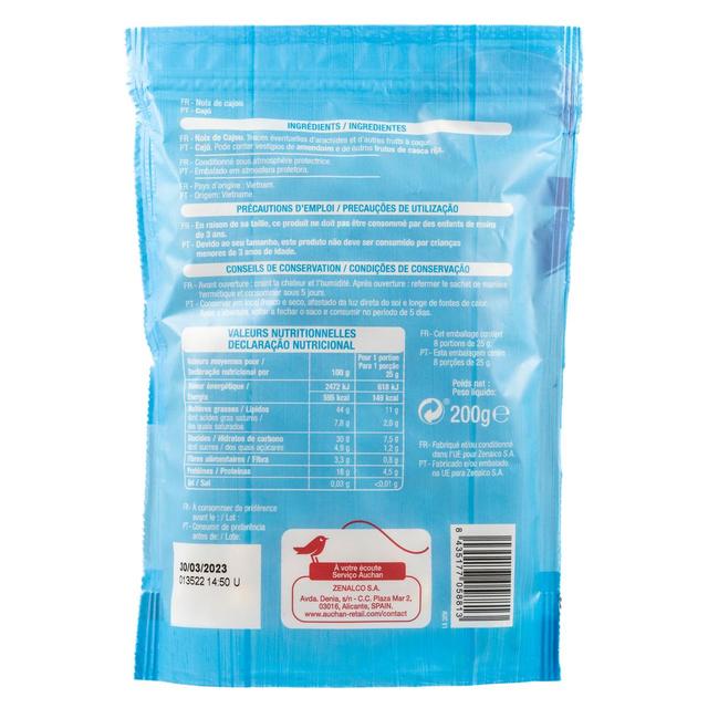 8435177058813 - Auchan - Noix de Cajou