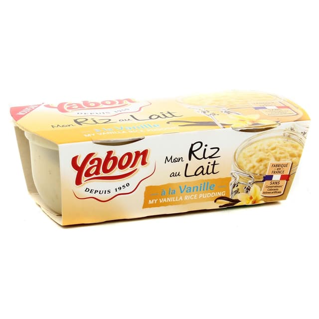 3760128849413 - Yabon - Mon riz au lait à la vanille