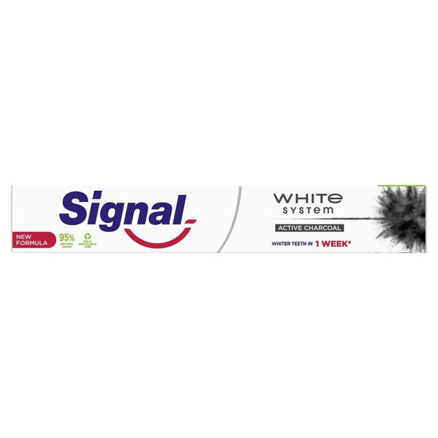 8720181419713 - Signal - Dentifrice blancheur Système Charbon Actif