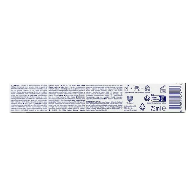 8720181419713 - Signal - Dentifrice blancheur Système Charbon Actif