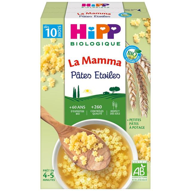4062300239913 - Hipp - La Mamma - Pâtes Etoiles bio dès 10 mois