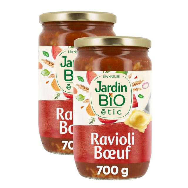 2050000420214 - Jardin Bio Etic - Ravioli au Boeuf Bio