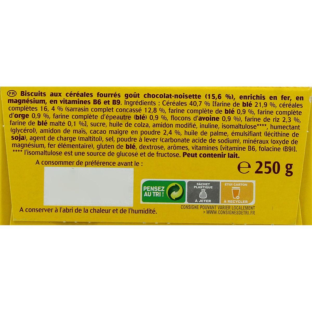 7622210770714 - Belvita - Biscuits petit déjeuner moelleux goût choco-noisettes