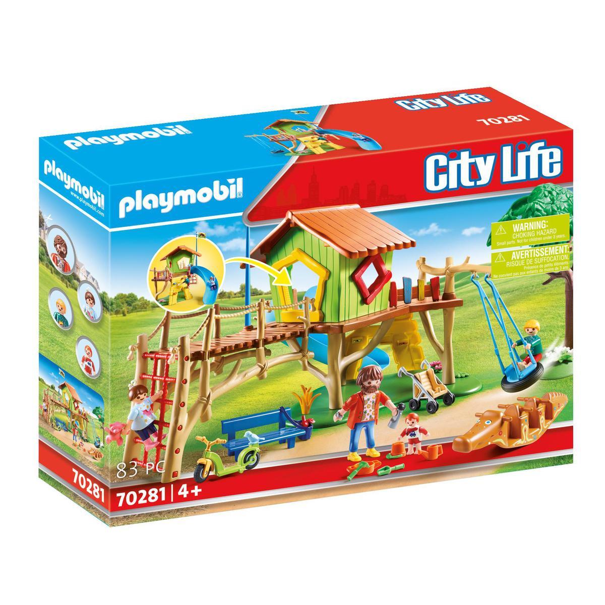 4008789702814 - PLAYMOBIL® City Life - Parc de jeux et enfants