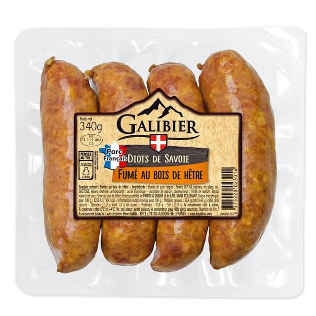 3375220023014 - Galibier - Diots de Savoie fumés