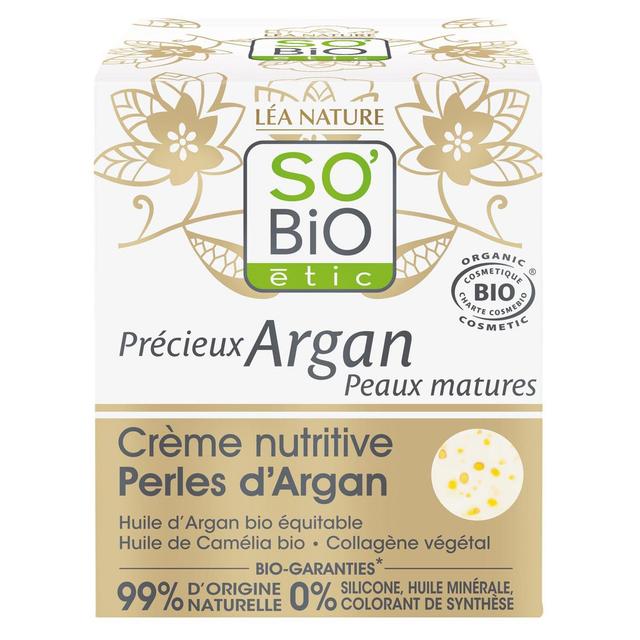3517360023114 - SO'BIO ETIC - Crème de jour nutritive Perles d'Argan