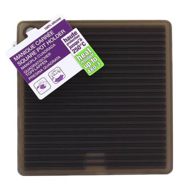 3485990834014 - Mastrad - Manique carrée en silicone Noire