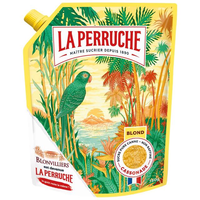 3174660084414 - La Perruche - Sucre en Poudre Blond Cassonade Bec Verseur
