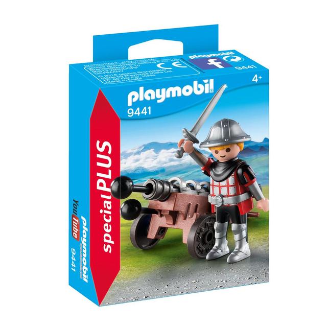 4008789094414 - PLAYMOBIL® Spécial Plus - Chevalier avec canon