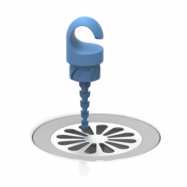 3543534964914 - Elephant - Raclette de douche avec goupillon SQUEEGY