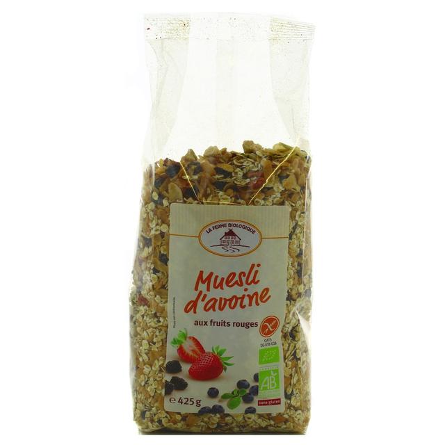 4015637825014 - La Ferme Biologique - Muesli d'Avoine aux fruits rouges