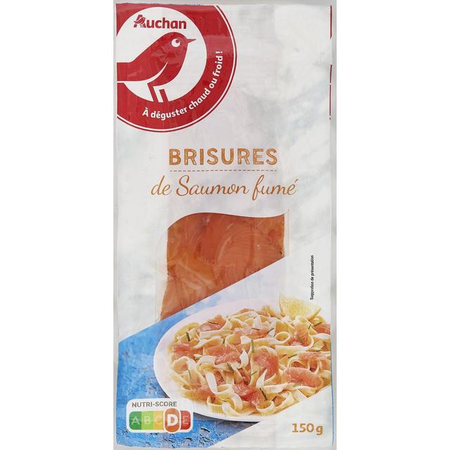 3596710495214 - Auchan - Brisures de Saumon Fumé