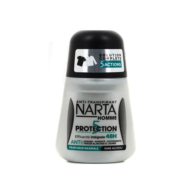 3600551145914 - Narta Homme - Déodorant bille Protection 5 Actions Intégrale 48H