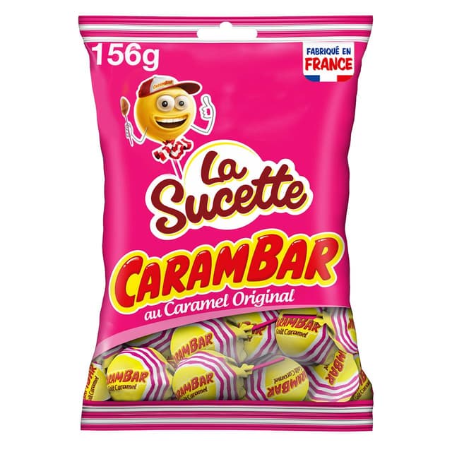 3664346316514 - Carambar - Sucettes Caramel 