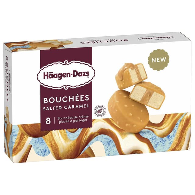 3415582007014 - Häagen-Dazs - Bouchées caramel beurre salé