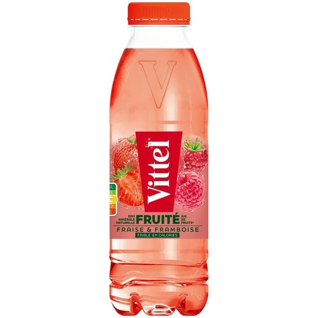 8445291617414 - Vittel - Eau minérale naturelle aromatisée fraise framboise