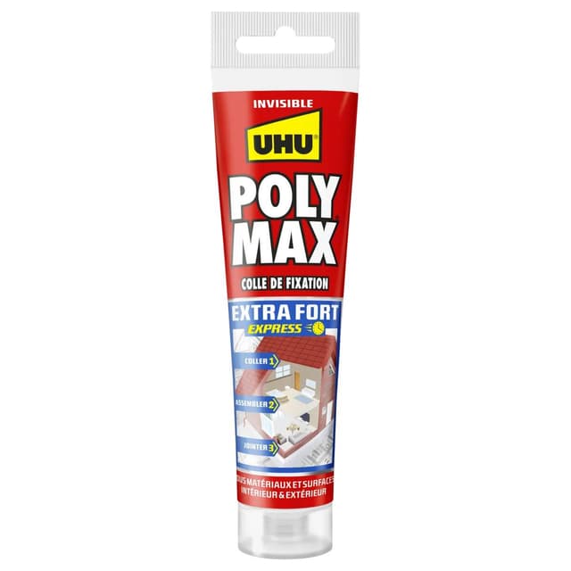 4026700129014 - Uhu - Tube de colle mastic extra fort invisible