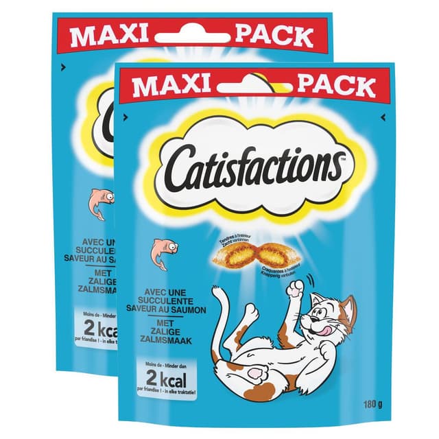 2050000419614 - Catisfactions - Friandises Saumon pour chat et chaton