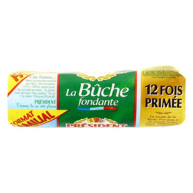 3228023080015 - Président - La buche fondante familiale