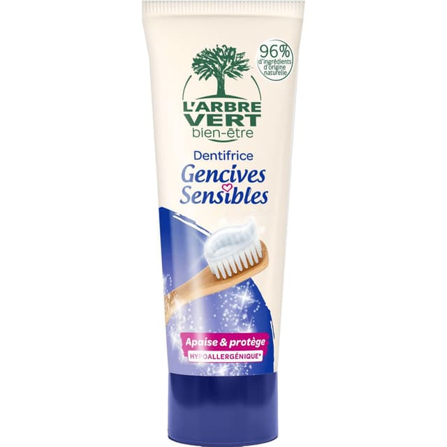 3450601040115 - L'Arbre Vert Bien-Etre - Dentifrice gencive sensible à l'extrait de calendula
