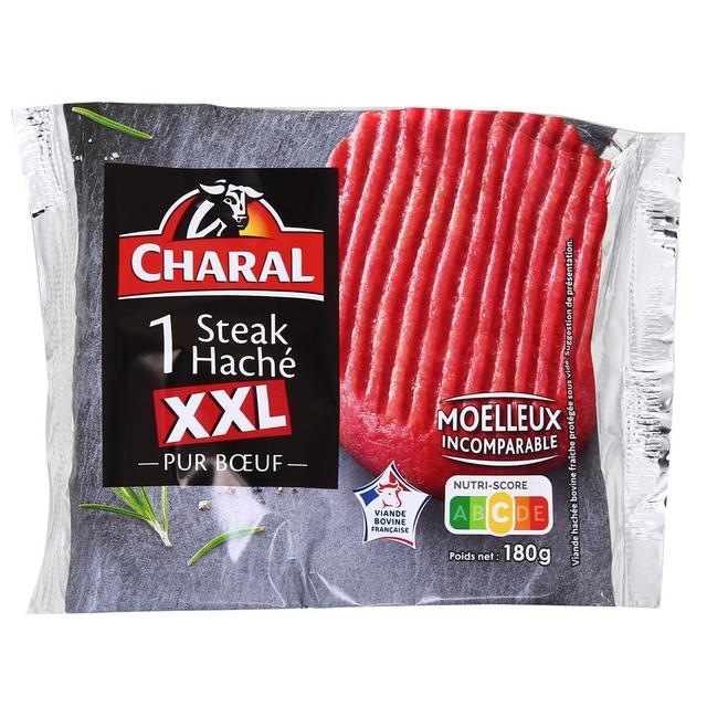 3181232220415 - Charal - Steak Haché XXL 15%MG