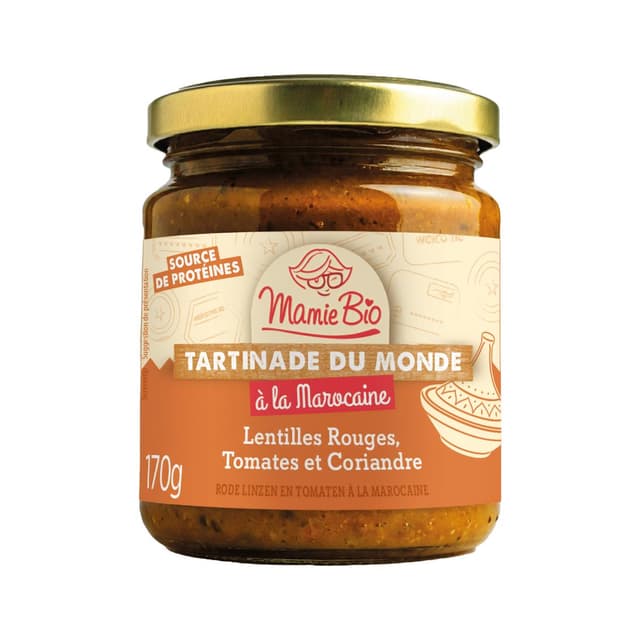 3289194000615 - Mamie Bio - Tartinade du Monde à la marocaine Bio