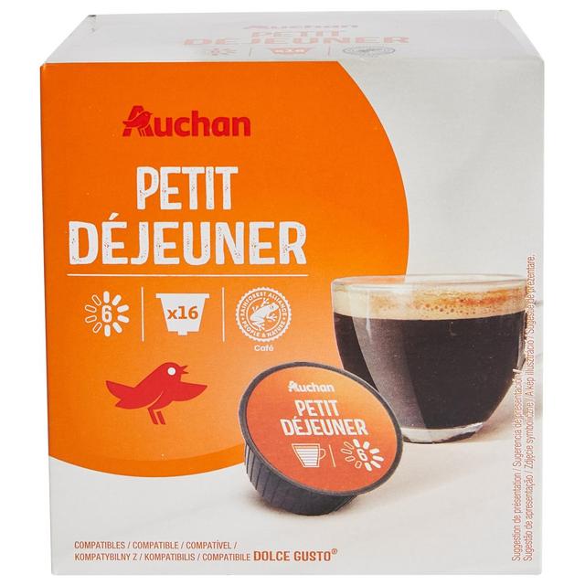 3245677720715 - Auchan - Capsules de café petit déjeuner