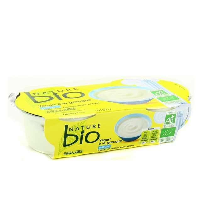 3257982161015 - Nature Bio - Yaourt bio à la grecque