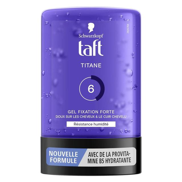 3178041361415 - Taft - Gel coiffant Fixation Forte Résistance Humidité Titane