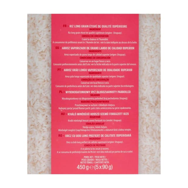 3596710511815 - Auchan - Riz long grain incollable en sachets