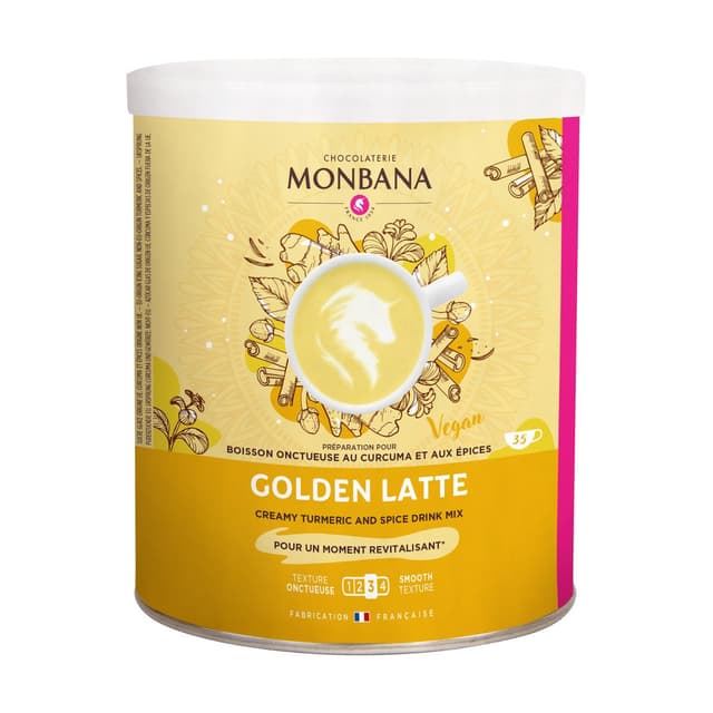 3474341202015 - Chocolaterie Monbana - Golden Latte Vegan