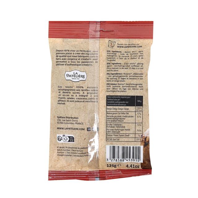 3278588453915 - La Patelière - Raisin Sec sultanines