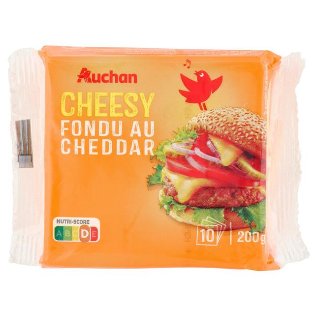 3596710414215 - Auchan - Cheesy Cheddar en tranche 