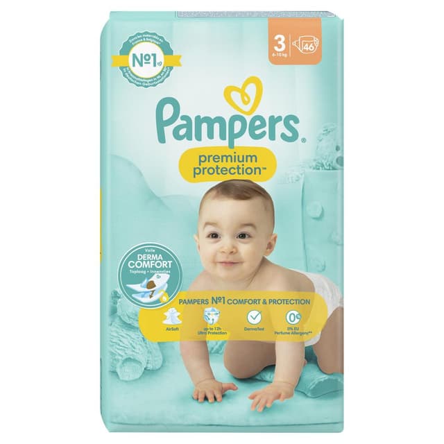 8006540704615 - Pampers Premium protection - Couches T3 6 -10 kg