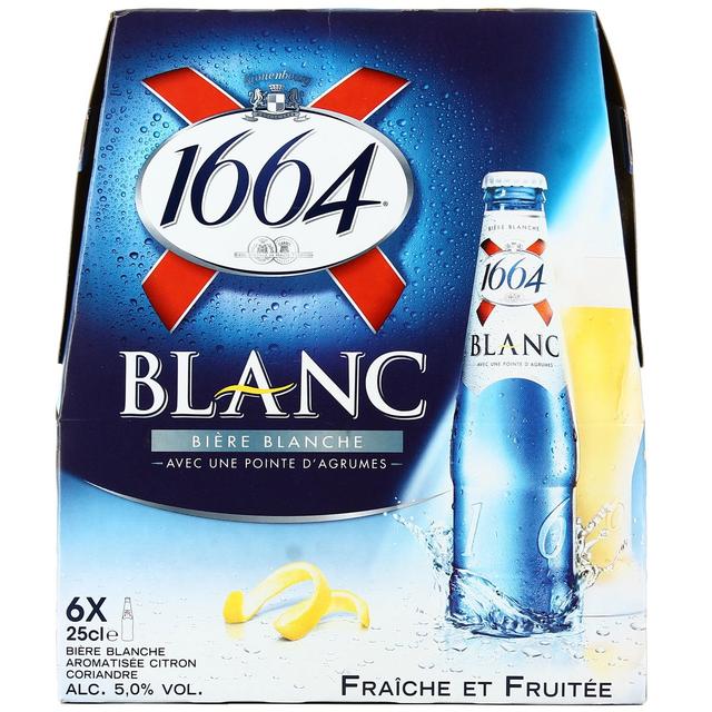 3080216048291 - 1664 Blanc - Bière blanche 5°