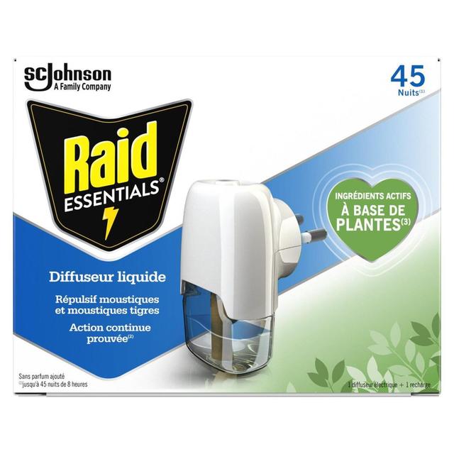 5000204335415 - Raid - Diffuseur Répulsifs Moustiques 45 nuits